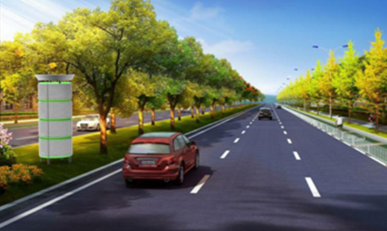 新品发布:城市道路空气治理设备