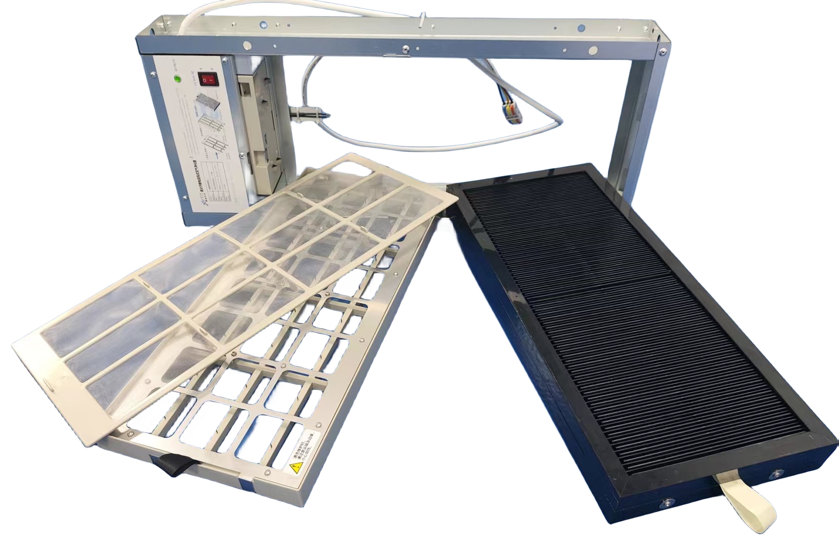 室内、车厢内回风口净化消杀模组