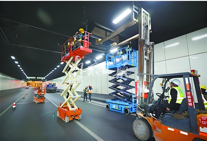 吊顶式智能化隧道汽车尾气治理装备